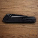 Buck Auto Deploy Folding Knife 3.25" 154CM Steel Blade Black Aluminum Handle