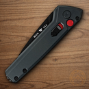 Buck Auto Deploy Folding Knife 3.25" 154CM Steel Blade Gray Aluminum Handle