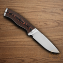 Buck Small Selkirk Fixed Knife 4" 420HC Steel Blade Black/Brown Micarta Handle