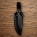Buck Small Selkirk Fixed Knife 4" 420HC Steel Blade Black/Brown Micarta Handle