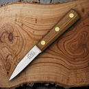Chicago Cutlery Paring Kitchen Knife 3" High Carbon Steel Blade Walnut Handle
