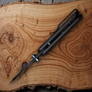 Civivi Baby Banter Folding Knife 2.38" Damascus Steel Blade Carbon Fiber/G10