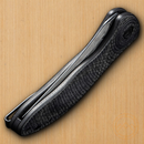 Civivi Synergy3 Linerlock Folding Knife 3.25" Damascus Steel Blade Carbon Fiber Handle 20075BDS1