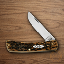 Case XX Cutlery Sod Buster Pocket Knife Surgical Steel 2.75" Blade Amber Bone