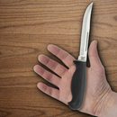 Case XX Lightweight Hunter Fixed Knife 5" Stainless Blade Black Rubber Handle