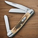 Case XX Medium Stockman Pocket Knife Carbon Steel Blades Jigged Bone Handle