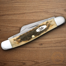 Case XX Medium Stockman Pocket Knife Carbon Steel Blades Jigged Bone Handle