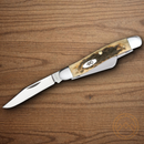 Case XX Medium Stockman Pocket Knife Carbon Steel Blades Jigged Bone Handle