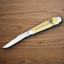Case XX Trapper Pocket Knife Stainless Steel Blades Yellow Synthetic Handle