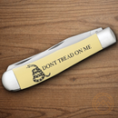 Case XX Trapper Pocket Knife Stainless Steel Blades Yellow Synthetic Handle