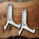 Case XX Set Of Two Knife Stand XL Acrylic One Piece Construction 4.25" x 5.88"