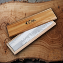 Case XX Bench Top Sharpening Kit Soft Arkansas Stone With Wooden Storage Case