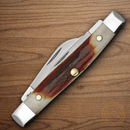 Case XX Small Stockman Pocket Knife Stainless Steel Blades Red Stag Handle 09449