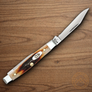 Case XX Cutlery Small Pen Pocket Knife Stainless Steel Blades Red Stag Handle 09581