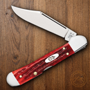 Case XX Mini Copperlock Folding Knife Tru-Sharp Steel  Blade Pocket Old Red Bone Handle