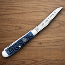 Case XX Cutlery Masonic Trapper Pocket Knife Stainless Blades Jigged Bone Handle 01058