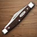 Case XX Stockman Brown Delrin Pocket Knife Surgical Steel Blades Synthetic Handle 00106