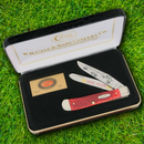 Case XX Bass Fever Trapper Pocket Knife Stainless Steel Blade Jigged Bone Handle 106R