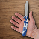 Case XX Kinzua Linerlock Folding Knife S35VN Steel Blade Blue Aluminum Handle
