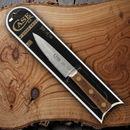 Case XX Steak Fixed Knife Tru-Sharp Surgical Steel Blade Walnut Wood Handle