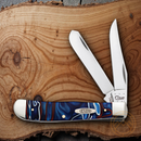 Case XX Cutlery Trapper Pocket Knife Stainless Steel Blades Kirinite Handle