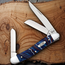 Case XX Cutlery Medium Stockman Pocket Knife Stainless Blades Kirinite Handle 11201