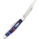 Case XX Stockman Pocket Knife Stainless Steel Clip / Sheepsfoot And Pen Blades Patriot Kirinite Handle 11223 -Case Cutlery - Survivor Hand Precision Knives & Outdoor Gear Store