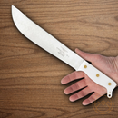 Case XX Astronauts M1 Model 2 Fixed Knife 11.75" Stainless Blade White Synthetic 12019