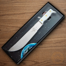 Case XX Astronauts M1 Model 2 Fixed Knife 11.75" Stainless Blade White Synthetic 12019