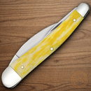 Case XX Seahorse Whittler Pocket Knife Stainless Steel Blades Smooth Bone Handle