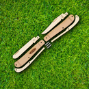 Case XX Wooden Kit Mini Trapper Pocket Knife Hardwood One Piece Contruction