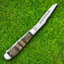 Case XX Vietnam War Trapper Gift Set Pocket Knife Stainless Blades Natural Bone Handle 22040