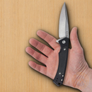 Case XX Marilla Linerlock Folding Knife 3.75" CPM-20CV Steel Blade Black Anodized Aluminum/G10 Inlay Handle