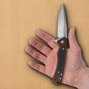 Case XX Marilla EDC Frame Folding Knife 3.75" S35VN Steel Blade Brown Anodized Aluminum/Black G10 Inlay Handle