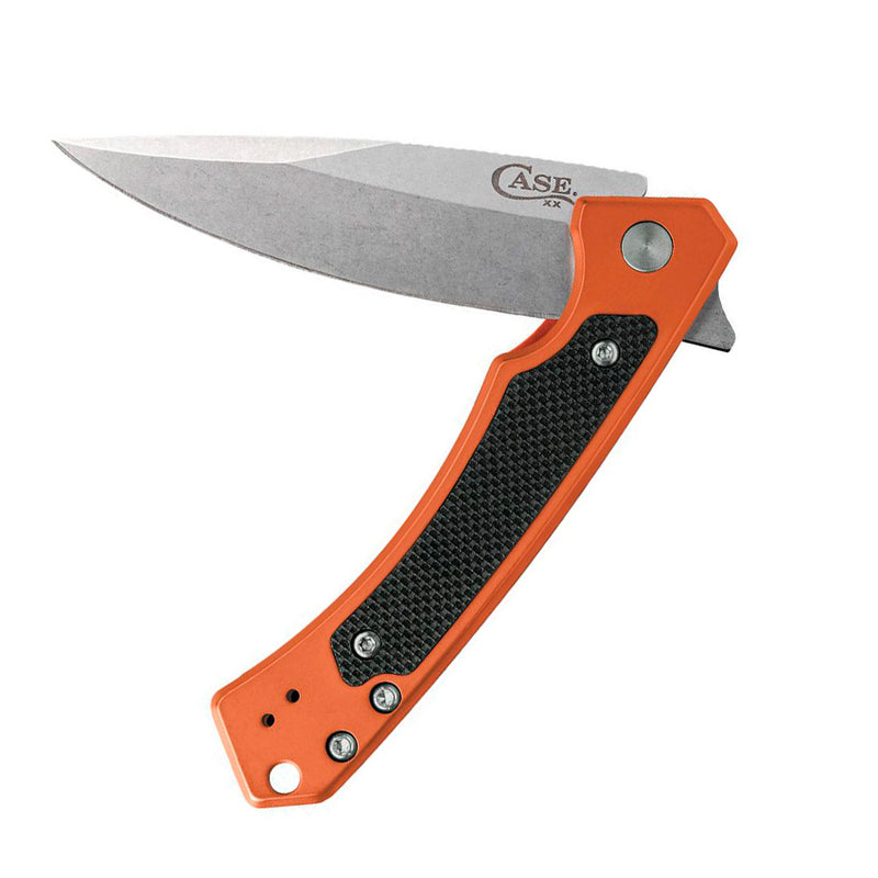 Case XX Marilla Framelock Folding Knife 3.75" S35VN Steel Blade Orange Aluminum With Black G10 Handle 25886 -Case Cutlery - Survivor Hand Precision Knives & Outdoor Gear Store