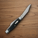 Case XX Stockman Pocket Knife Stainless Steel Blades Black Smooth Micarta Handle 27732