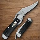 Case XX Russlock Folding Knife 2.7" Stainless Steel Blade Smooth Micarta Handle 27734