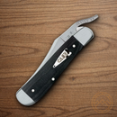 Case XX Russlock Folding Knife 2.7" Stainless Steel Blade Smooth Micarta Handle 27734