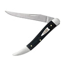 Case XX Toothpick Folding Knife Stainless Steel Long Clip Blade Black Smooth Micarta Handle 27819 -Case Cutlery - Survivor Hand Precision Knives & Outdoor Gear Store