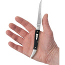 Case XX Toothpick Folding Knife Stainless Steel Long Clip Blade Black Smooth Micarta Handle 27819 -Case Cutlery - Survivor Hand Precision Knives & Outdoor Gear Store