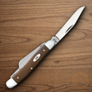 Case XX Medium Stockman Pocket Knife Stainless Blades Smooth Chestnut Bone Handle 28701