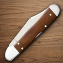 Case XX Mini CopperLock Folding Knife 2.72" Stainless Blade Chestnut Bone Handle 28704