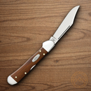 Case XX Mini CopperLock Folding Knife 2.72" Stainless Blade Chestnut Bone Handle 28704