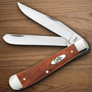 Case XX Trapper Pocket Knife Stainless Steel Blades Smooth Chestnut Bone Handle 28707