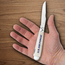 Case XX Air Force Pocket Knife Stainless Steel Blades Natural Smooth Bone Handle 32404