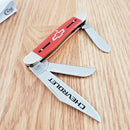 Case XX Chevrolet Stockman Pocket Knife Stainless Steel Blades Synthetic Handle 33705