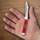 Case XX Chevrolet Folding Knife 2.72" Stainless Steel Blades Red Smooth Synthetic Handle