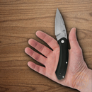 Case XX Westline Liner Folding Knife 3.5" S35VN Steel Blade Blck Aluminum Handle