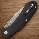 Case XX Westline Liner Folding Knife 3.5" S35VN Steel Blade Blck Aluminum Handle