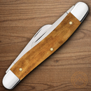 Case XX RAM Medium Stockman Pocket Knife Stainless Steel Blades Bone Handle